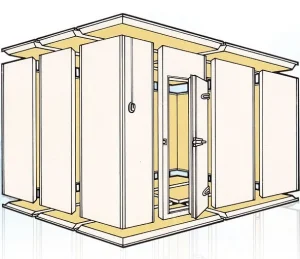 Costruzione della cella frigorifera