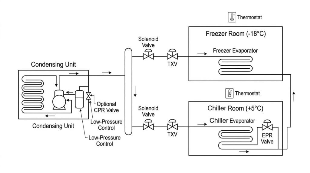 System Working Principle-1 freezer 1 チラー