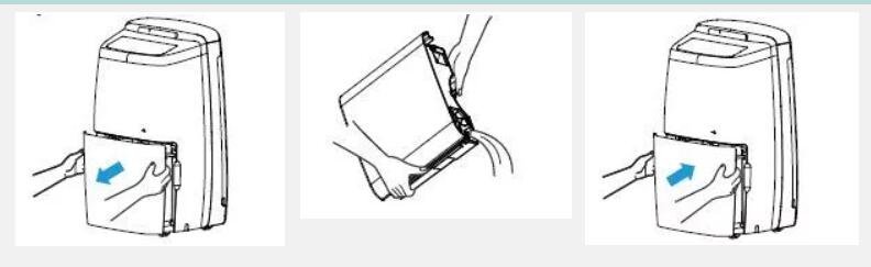 Tangki air dehumidifier