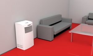 Dehumdifier and air conditioner