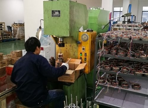 Macchina del motore del ventilatore