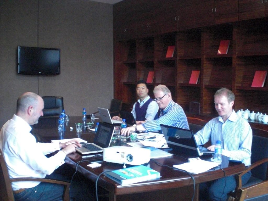 Meeting with clients
