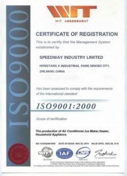ISO Certificate