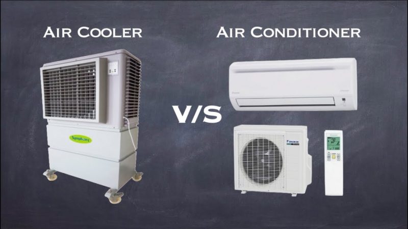 ar condicionado e refrigerador de ar