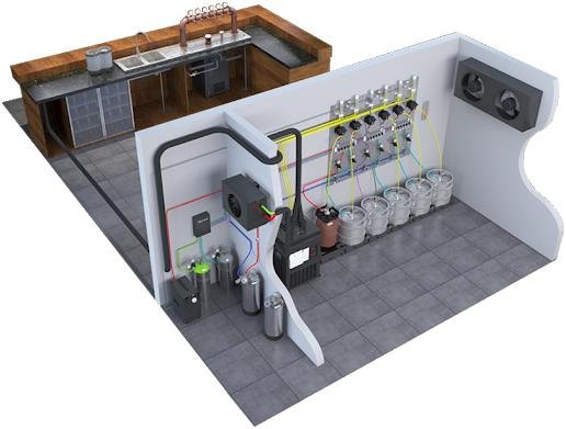 Espessura da parede de armazenamento a frio
