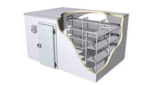 Structuur van de koude kamer