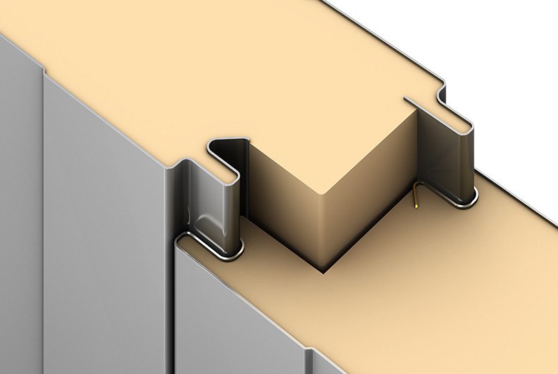 Panel de junta deslizante