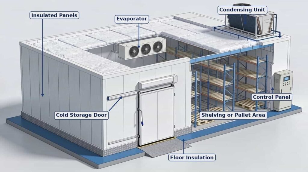 Overall Cold Storage Structure