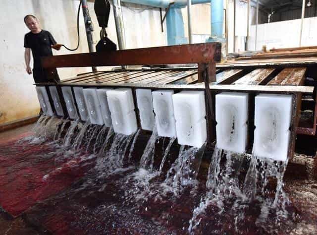 fabrica de hielo
