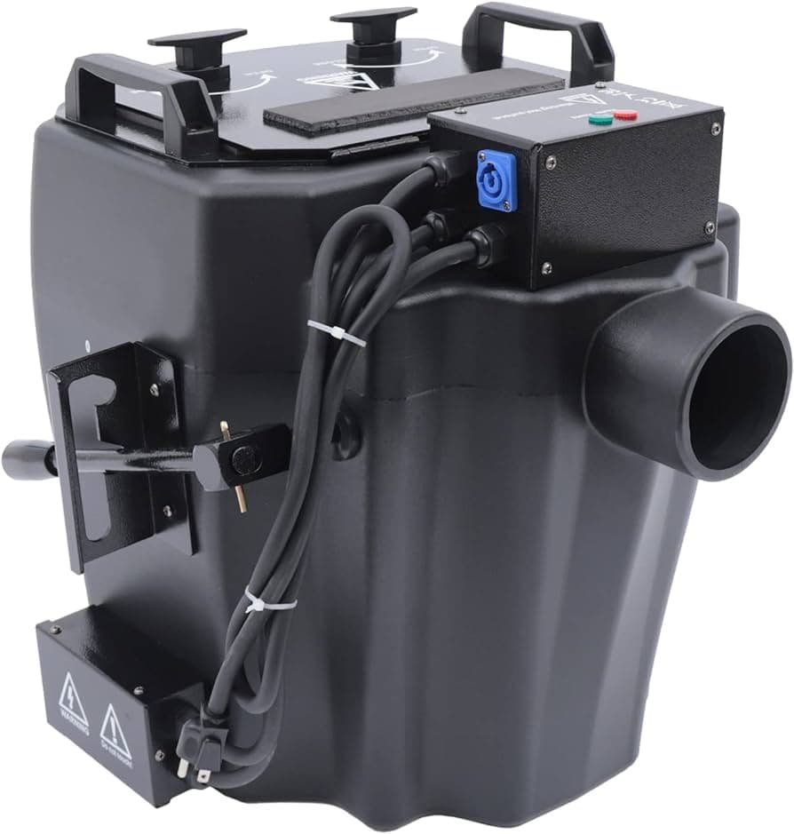 Máquina de niebla con hielo seco