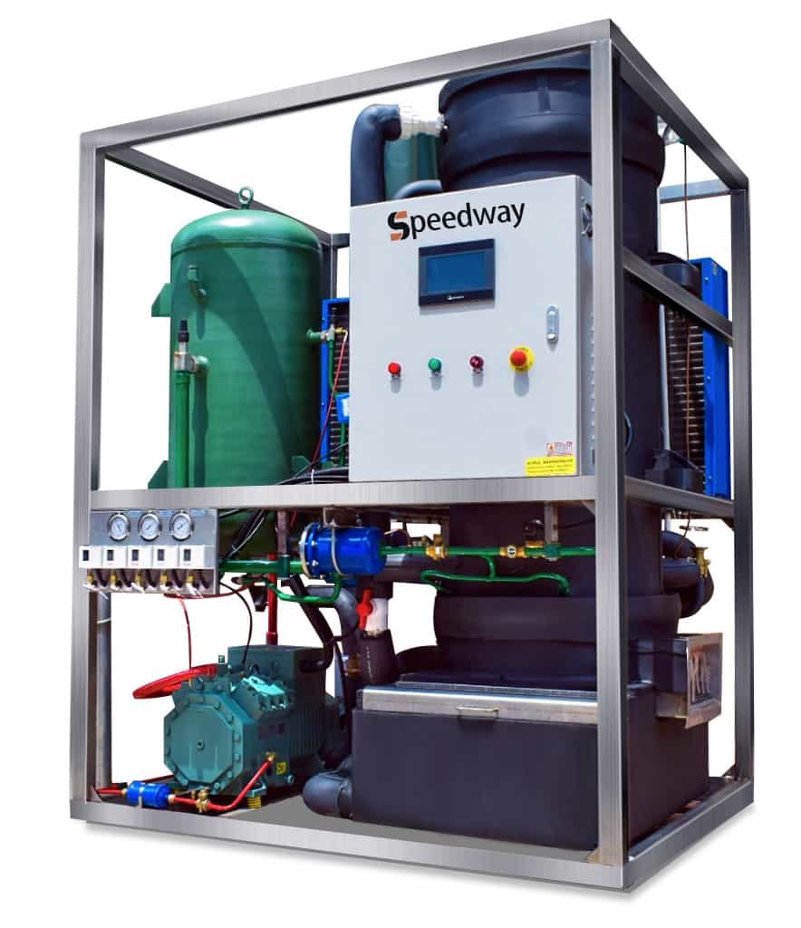 ¿Qué es la máquina de hielo en tubos?