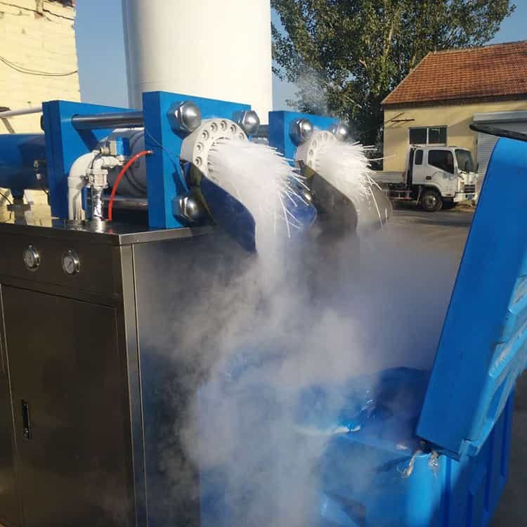 máquina de hielo seco-carrusel 1