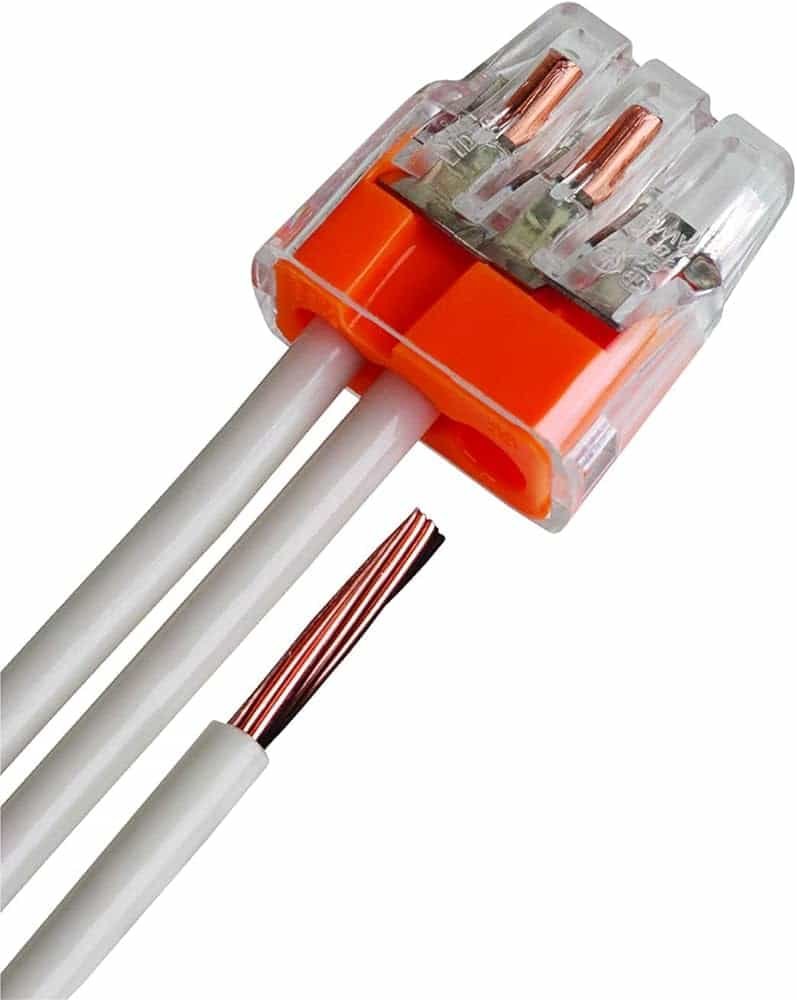 プッシュインワイヤーコネクタ