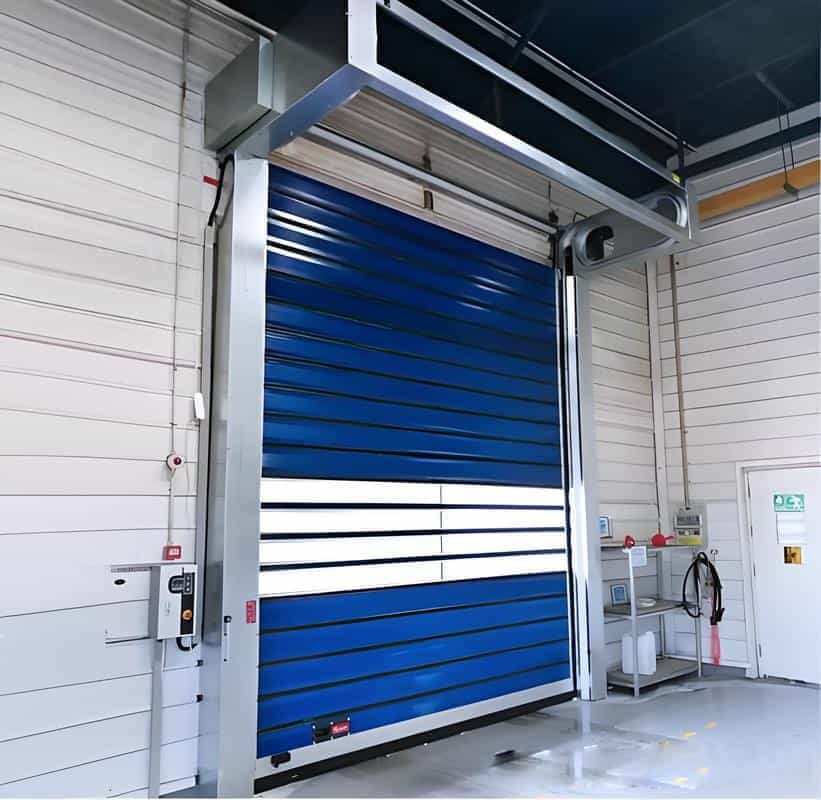 Cold room automatic rolling door 1