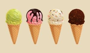 Entreposage au froid de crème glacée