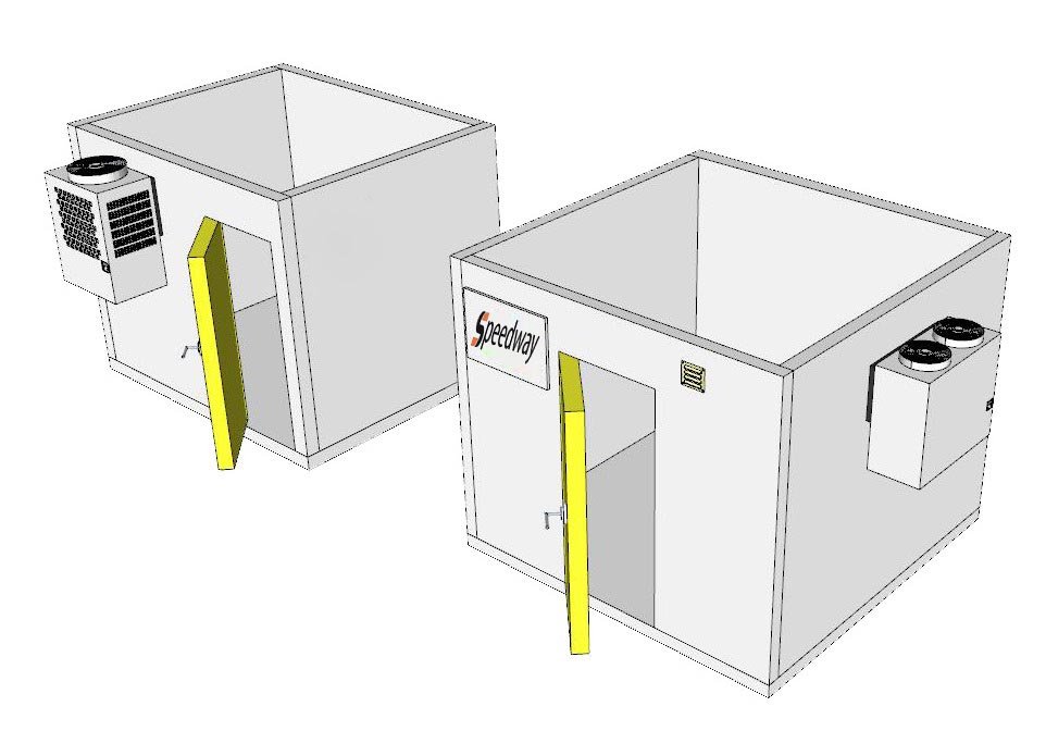 Groupe frigorifique monobloc Plan d'installation