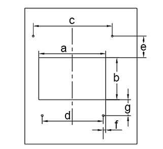 Groupe frigorifique monobloc Dimensions d'installation