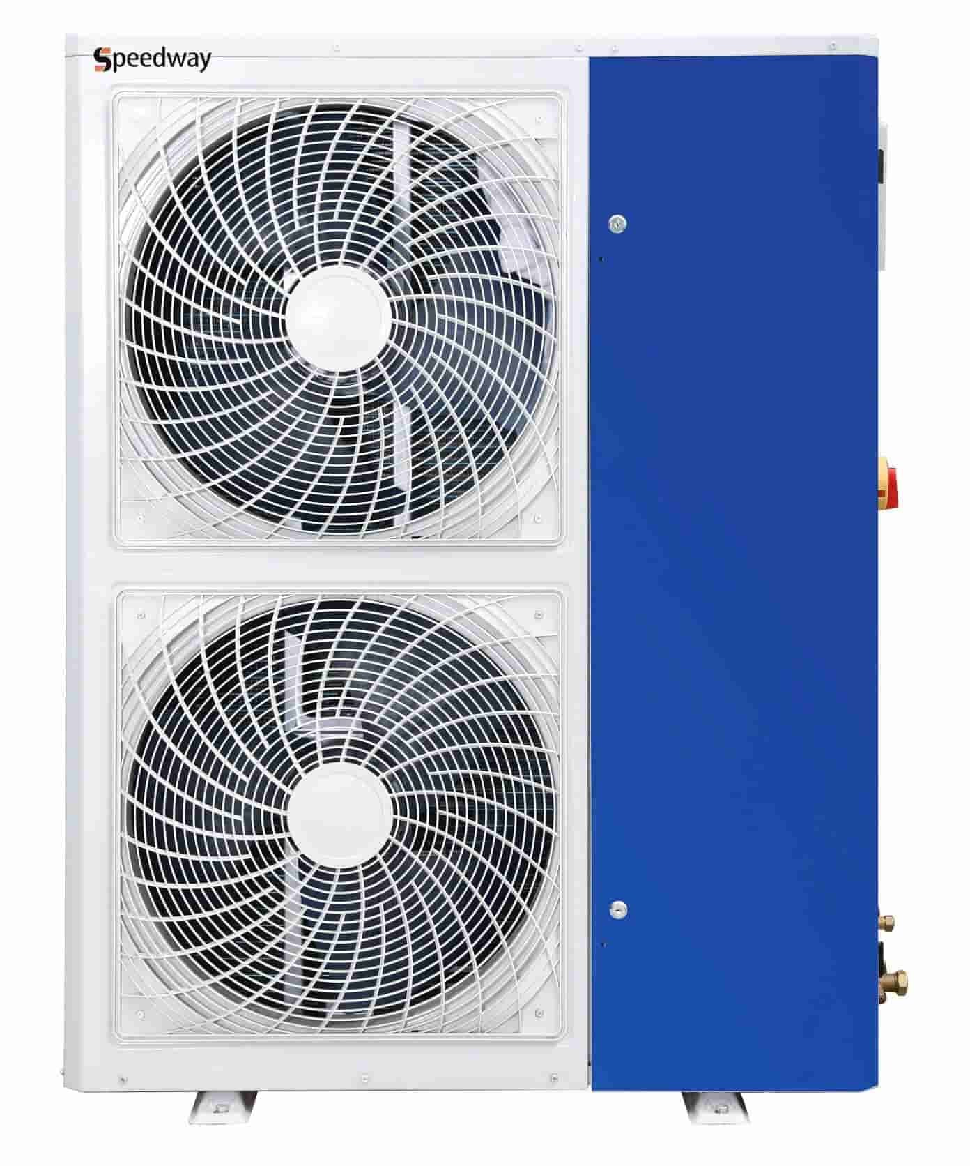thiết bị ngưng tụ kín có logo
